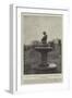 Fountain in Memory of William and Dorothy Wordsworth at Cockermouth-null-Framed Giclee Print