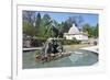 Fountain in Mirabell Garden-Markus Lange-Framed Photographic Print