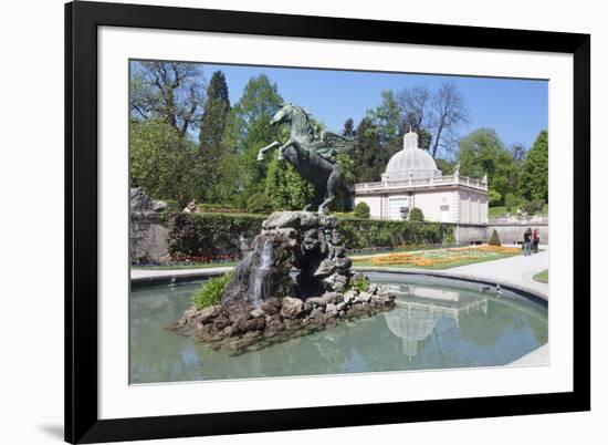 Fountain in Mirabell Garden-Markus Lange-Framed Photographic Print