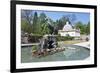 Fountain in Mirabell Garden-Markus Lange-Framed Photographic Print