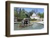 Fountain in Mirabell Garden-Markus Lange-Framed Photographic Print