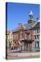 Fountain in Old Town Square, Kristiansand, Vest-Agder, Sorlandet, Norway, Scandinavia, Europe-Doug Pearson-Stretched Canvas
