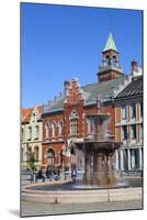 Fountain in Old Town Square, Kristiansand, Vest-Agder, Sorlandet, Norway, Scandinavia, Europe-Doug Pearson-Mounted Photographic Print