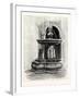 Fountain in Patio of Pilate's House, Seville, Spain-null-Framed Giclee Print