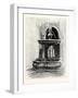 Fountain in Patio of Pilate's House, Seville, Spain-null-Framed Giclee Print