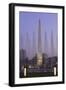 Fountain in People's Square, Yangon (Rangoon), Myanmar (Burma), Asia-Richard Cummins-Framed Premium Photographic Print