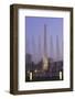 Fountain in People's Square, Yangon (Rangoon), Myanmar (Burma), Asia-Richard Cummins-Framed Photographic Print