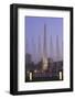 Fountain in People's Square, Yangon (Rangoon), Myanmar (Burma), Asia-Richard Cummins-Framed Photographic Print