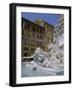 Fountain in Piazza Della Rotonda Outside Pantheon, Rome, Lazio, Italy, Europe-Julia Thorne-Framed Photographic Print