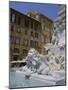 Fountain in Piazza Della Rotonda Outside Pantheon, Rome, Lazio, Italy, Europe-Julia Thorne-Mounted Photographic Print