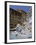 Fountain in Piazza Della Rotonda Outside Pantheon, Rome, Lazio, Italy, Europe-Julia Thorne-Framed Photographic Print