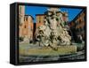 Fountain in Piazza Della Rotonda-Leonardo da Vinci-Framed Stretched Canvas