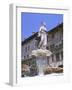 Fountain in Piazza Delle Erbe, Verona, Unesco World Heritage Site, Veneto, Italy, Europe-Gavin Hellier-Framed Photographic Print