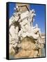 Fountain in Piazza Navona, Rome, Lazio, Italy, Europe-Richard Cummins-Framed Stretched Canvas