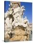 Fountain in Piazza Navona, Rome, Lazio, Italy, Europe-Richard Cummins-Stretched Canvas