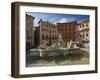 Fountain in Piazza Navona, Rome, Lazio, Italy, Europe-Angelo Cavalli-Framed Photographic Print