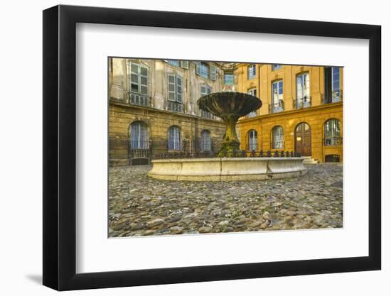 Fountain in Place D'albertas-Jon Hicks-Framed Photographic Print