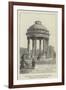 Fountain in Roundhay Park, Leeds-null-Framed Giclee Print