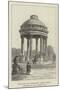 Fountain in Roundhay Park, Leeds-null-Mounted Giclee Print