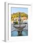 Fountain in Sintra, Near Lisbon, Portugal-Peter Adams-Framed Photographic Print