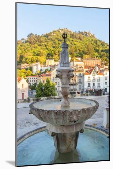 Fountain in Sintra, Near Lisbon, Portugal-Peter Adams-Mounted Photographic Print