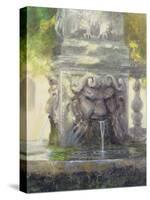 Fountain in the Borghese Gardens, Rome, 1982-Glyn Morgan-Stretched Canvas