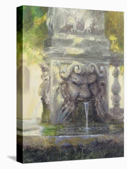 Fountain in the Borghese Gardens, Rome, 1982-Glyn Morgan-Stretched Canvas