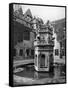 Fountain in the Cloisters of Newstead Abbey, Nottingham, 1902-1903-Richard Keene-Framed Stretched Canvas