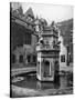 Fountain in the Cloisters of Newstead Abbey, Nottingham, 1902-1903-Richard Keene-Stretched Canvas