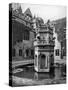 Fountain in the Cloisters of Newstead Abbey, Nottingham, 1902-1903-Richard Keene-Stretched Canvas