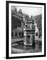 Fountain in the Cloisters of Newstead Abbey, Nottingham, 1902-1903-Richard Keene-Framed Giclee Print