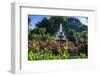 Fountain in the Fort Santiago Park, Intramuros, Manila, Luzon, Philippines-Michael Runkel-Framed Photographic Print