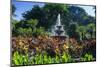 Fountain in the Fort Santiago Park, Intramuros, Manila, Luzon, Philippines-Michael Runkel-Mounted Photographic Print