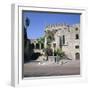 Fountain in the Old Town and Palace of Armeria, 14th Century-Roger de Pins-Framed Photographic Print