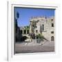 Fountain in the Old Town and Palace of Armeria, 14th Century-Roger de Pins-Framed Photographic Print