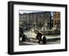 Fountain in the Piazza Navona, Rome, Lazio, Italy-Michael Newton-Framed Photographic Print