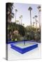 Fountain, Jardin Majorelle, Owned by Yves St. Laurent, Marrakech, Morocco, North Africa, Africa-Stephen Studd-Stretched Canvas