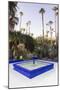 Fountain, Jardin Majorelle, Owned by Yves St. Laurent, Marrakech, Morocco, North Africa, Africa-Stephen Studd-Mounted Photographic Print