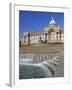 Fountain known as the Floozy in the Jacuzzi and the Council House, Victoria Square, Birmingham, Wes-Chris Hepburn-Framed Photographic Print