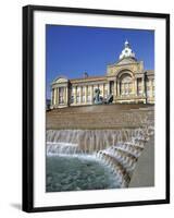 Fountain known as the Floozy in the Jacuzzi and the Council House, Victoria Square, Birmingham, Wes-Chris Hepburn-Framed Photographic Print