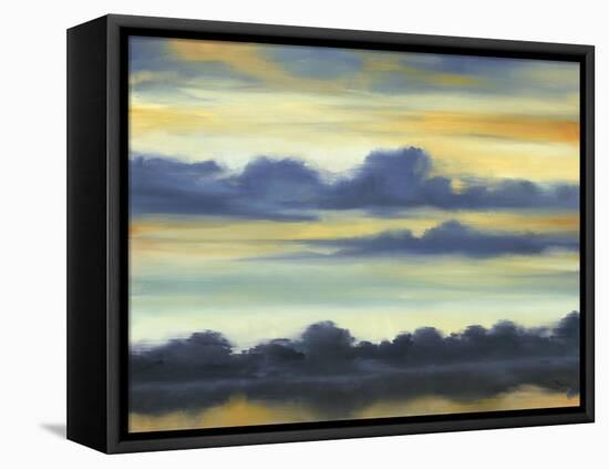 Fountain Lake I-Jennifer Goldberger-Framed Stretched Canvas