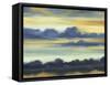 Fountain Lake I-Jennifer Goldberger-Framed Stretched Canvas