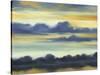 Fountain Lake I-Jennifer Goldberger-Stretched Canvas