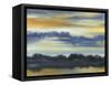 Fountain Lake II-Jennifer Goldberger-Framed Stretched Canvas