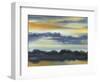 Fountain Lake II-Jennifer Goldberger-Framed Art Print