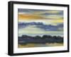 Fountain Lake II-Jennifer Goldberger-Framed Art Print