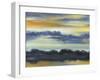 Fountain Lake II-Jennifer Goldberger-Framed Art Print