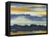 Fountain Lake II-Jennifer Goldberger-Framed Stretched Canvas