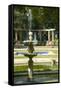 Fountain, Maria Luisa Park, Seville, Andalusia, Spain, Europe-Guy Thouvenin-Framed Stretched Canvas