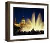 Fountain Montjuic, Barcelona-null-Framed Art Print